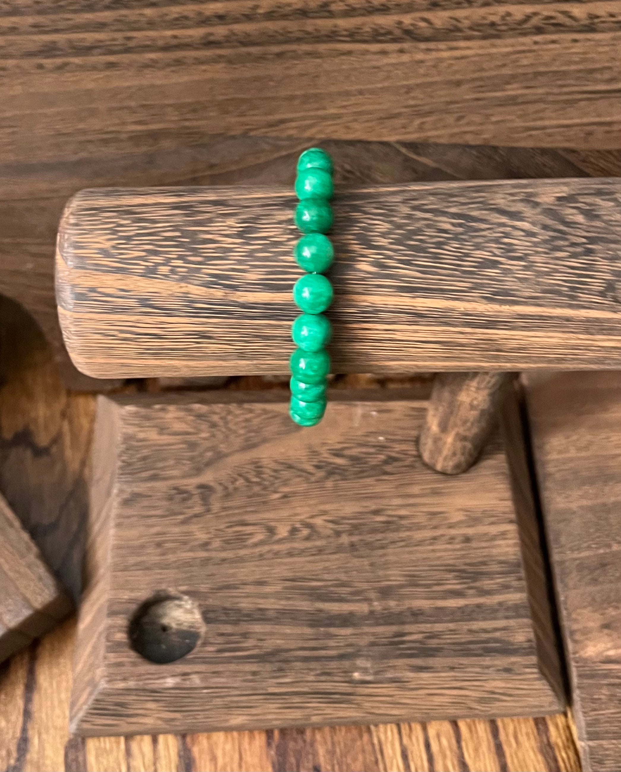 Green Jade Stone Bracelet