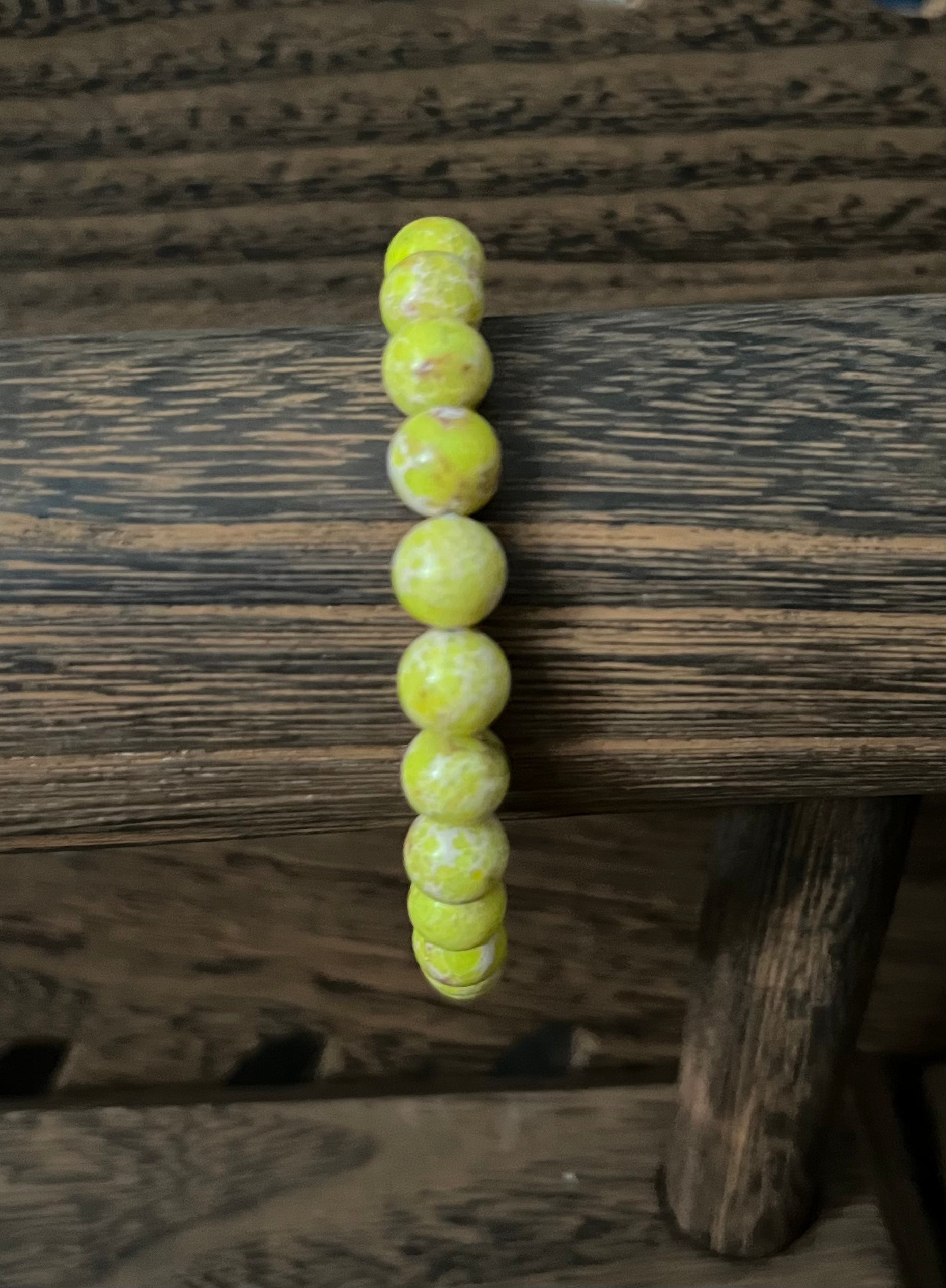 Yellow Turquoise Stone Bracelet