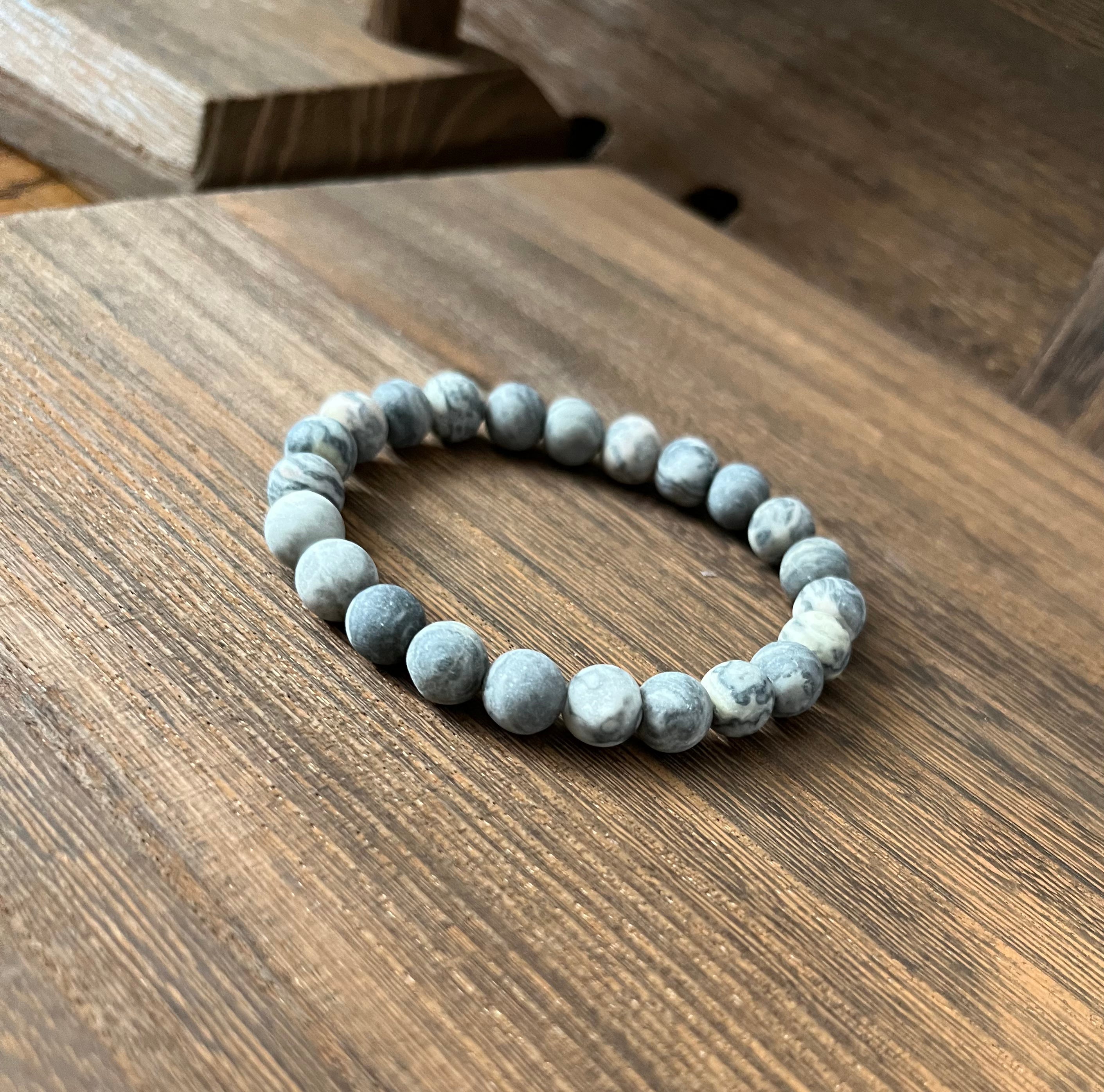 Mapstone Jasper Stone Bracelet