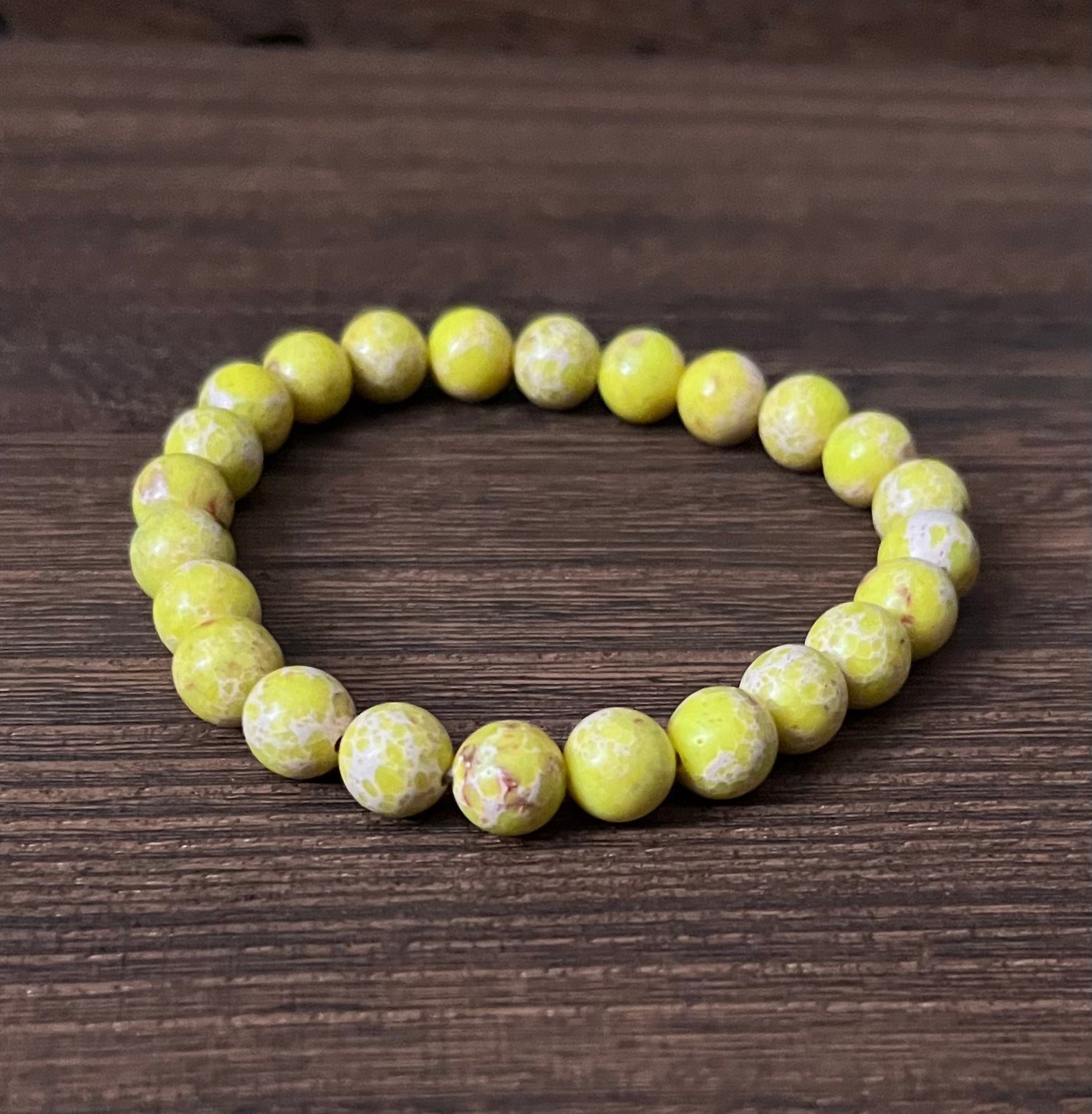 Yellow Turquoise Stone Bracelet