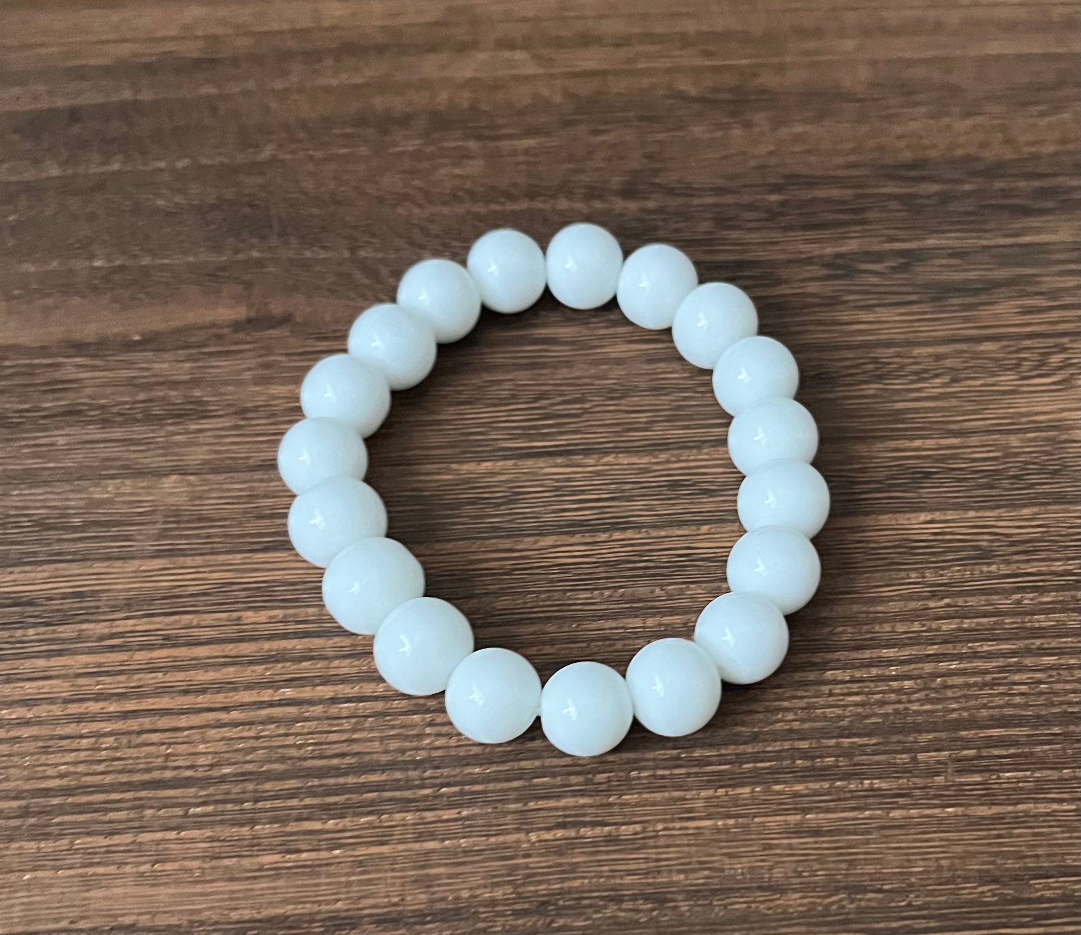 White Onyx Stone Bracelet