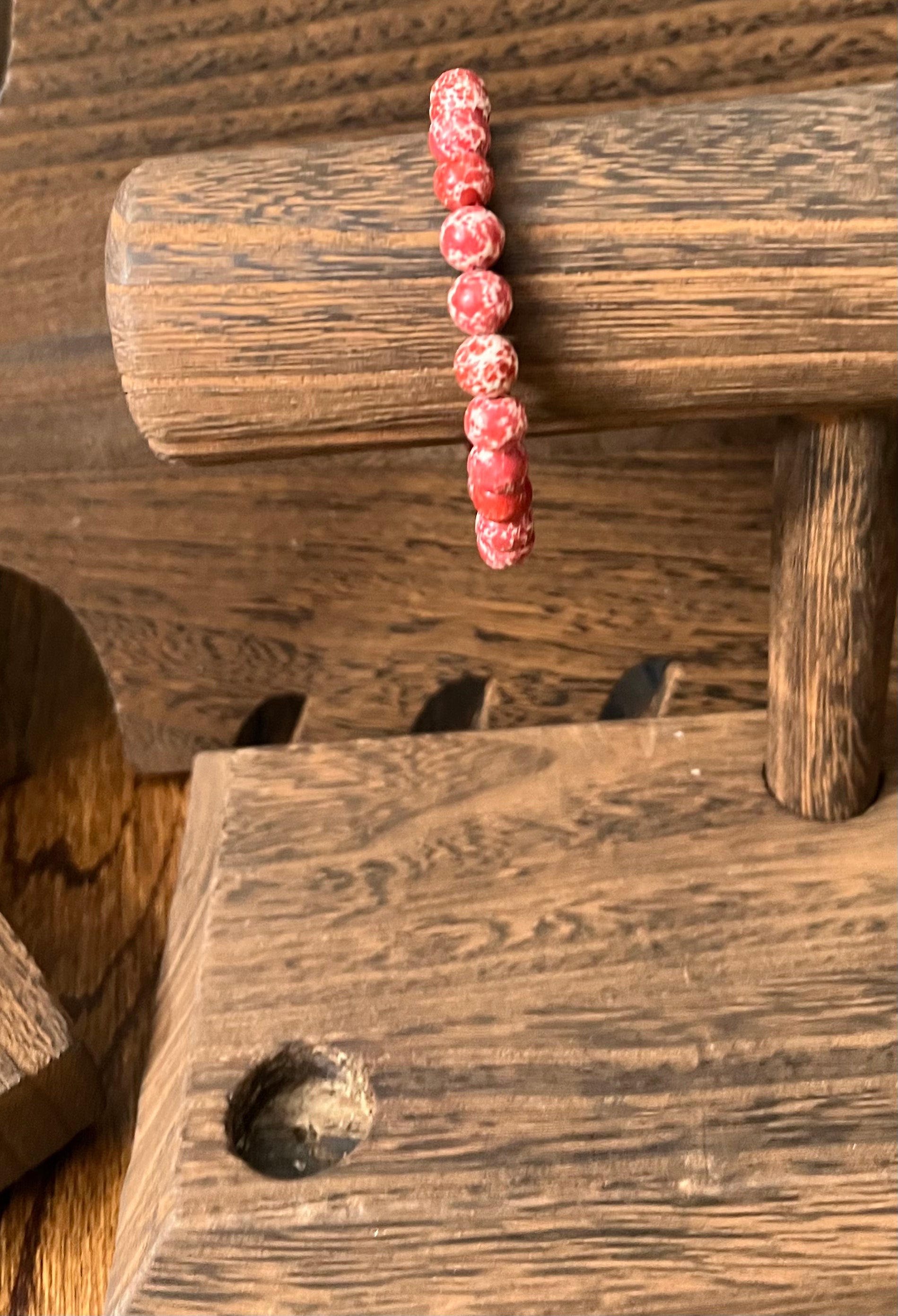 Red Turquoise Stone Bracelet