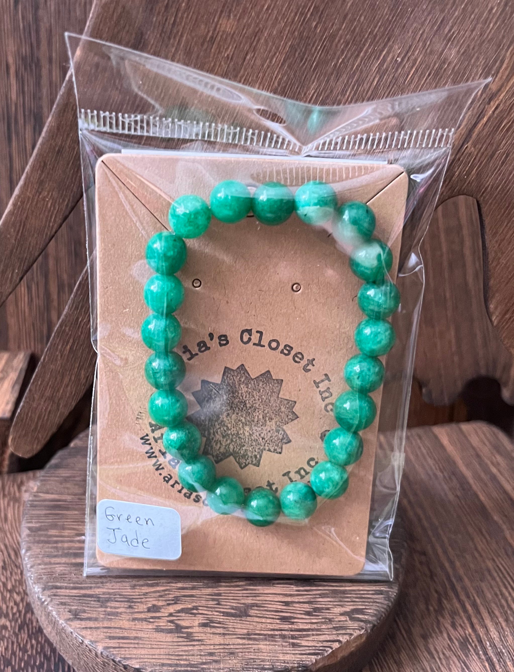 Green Jade Stone Bracelet