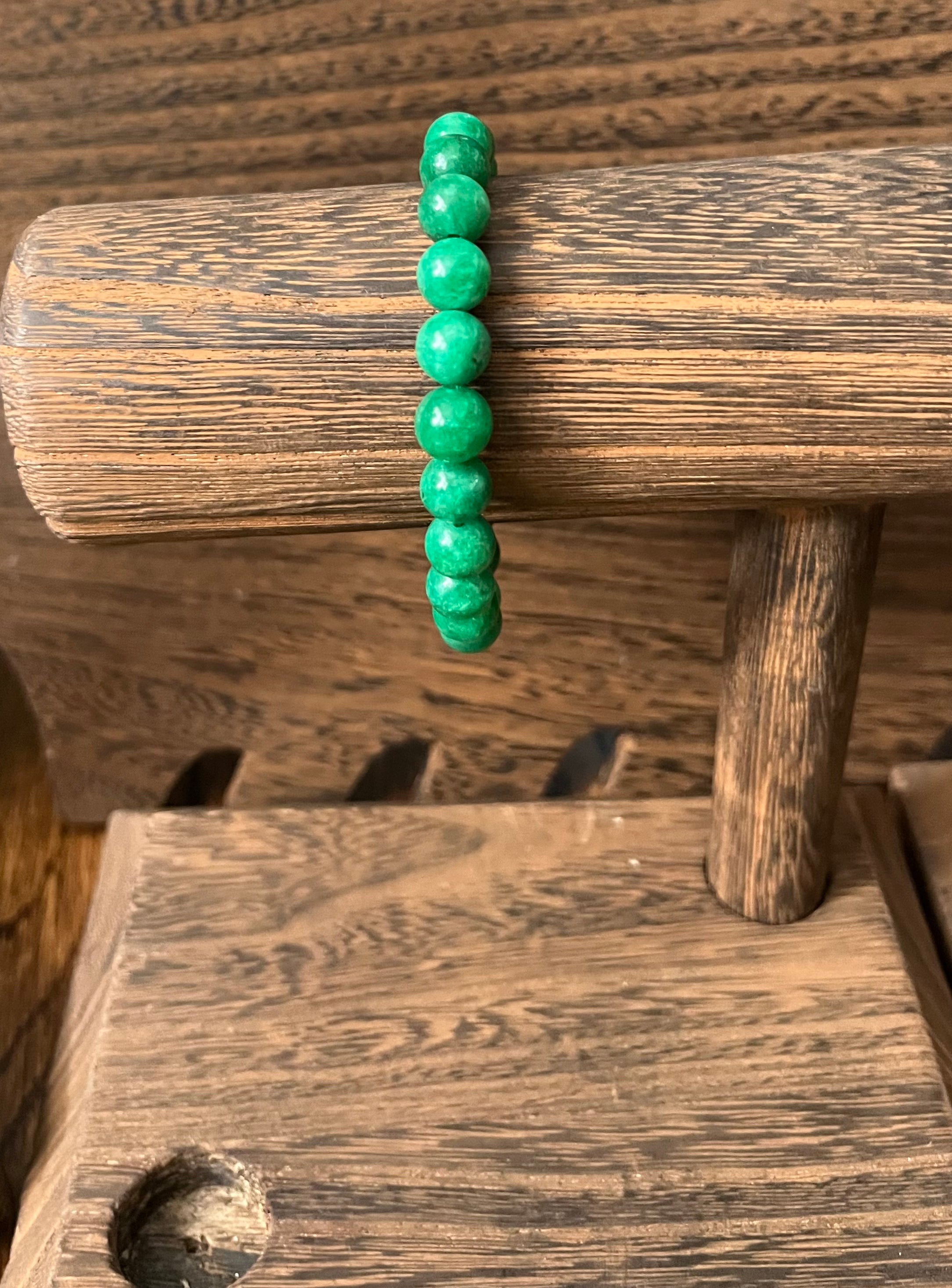 Green Jade Stone Bracelet