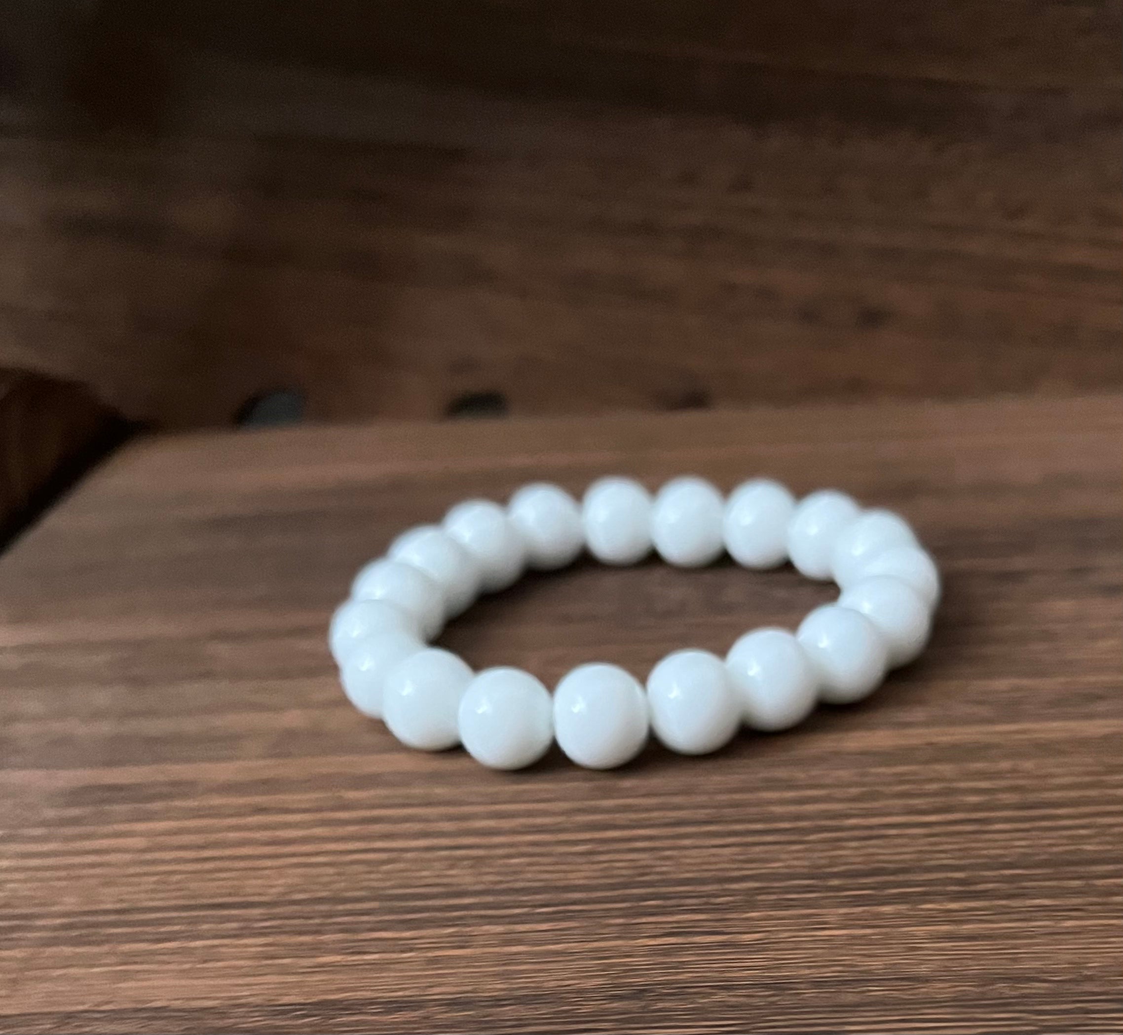 White Onyx Stone Bracelet