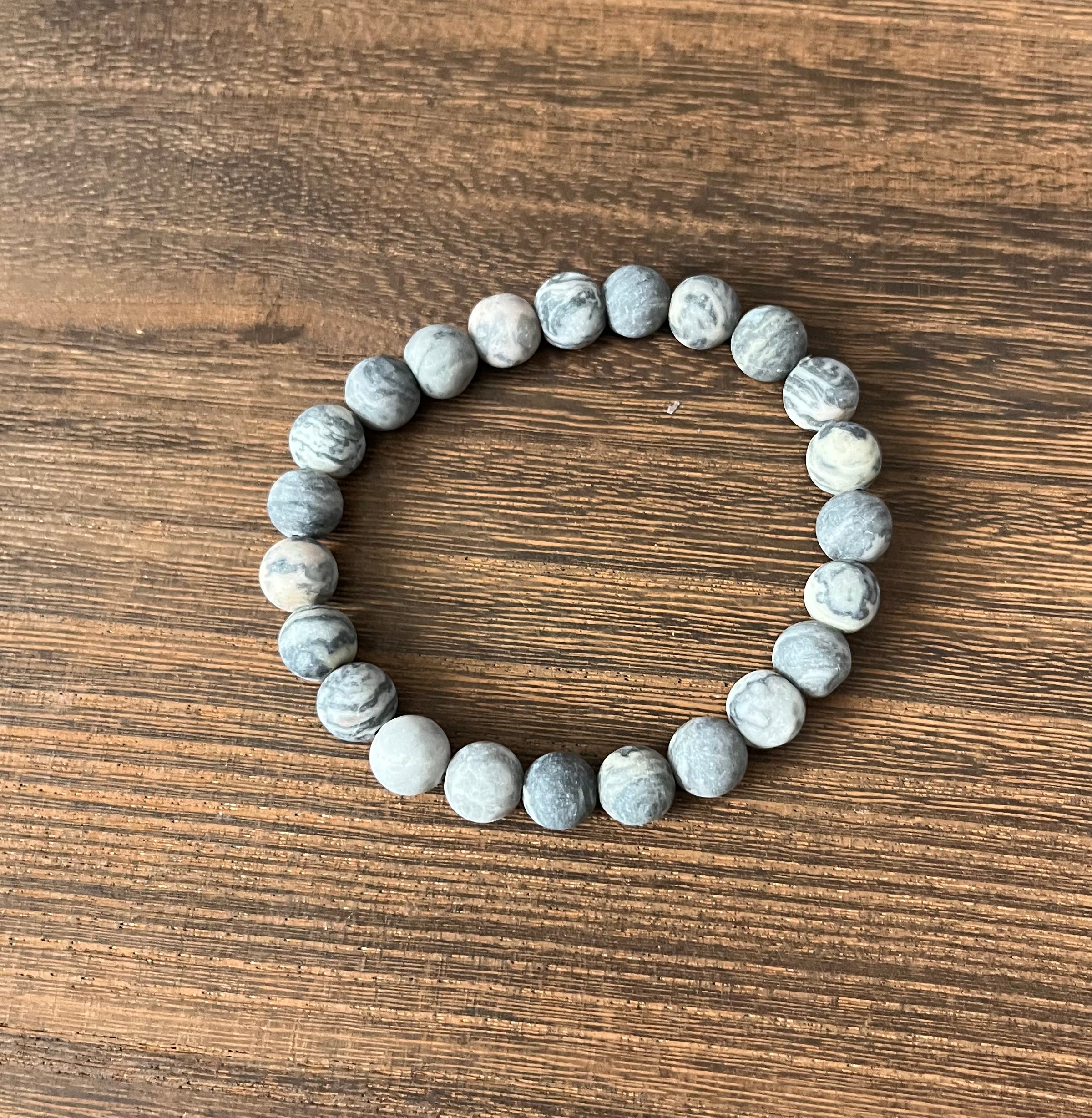 Mapstone Jasper Stone Bracelet