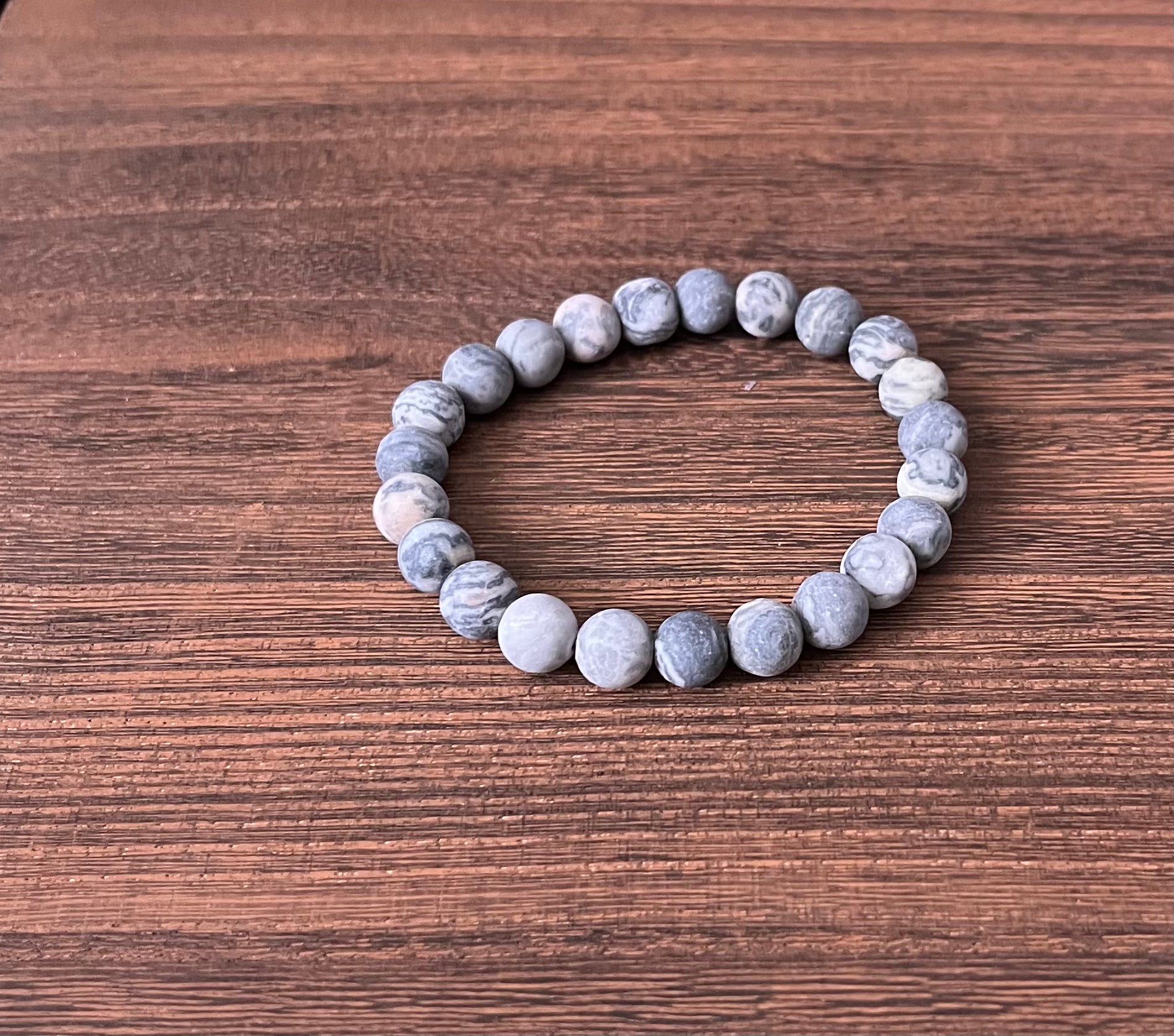 Mapstone Jasper Stone Bracelet